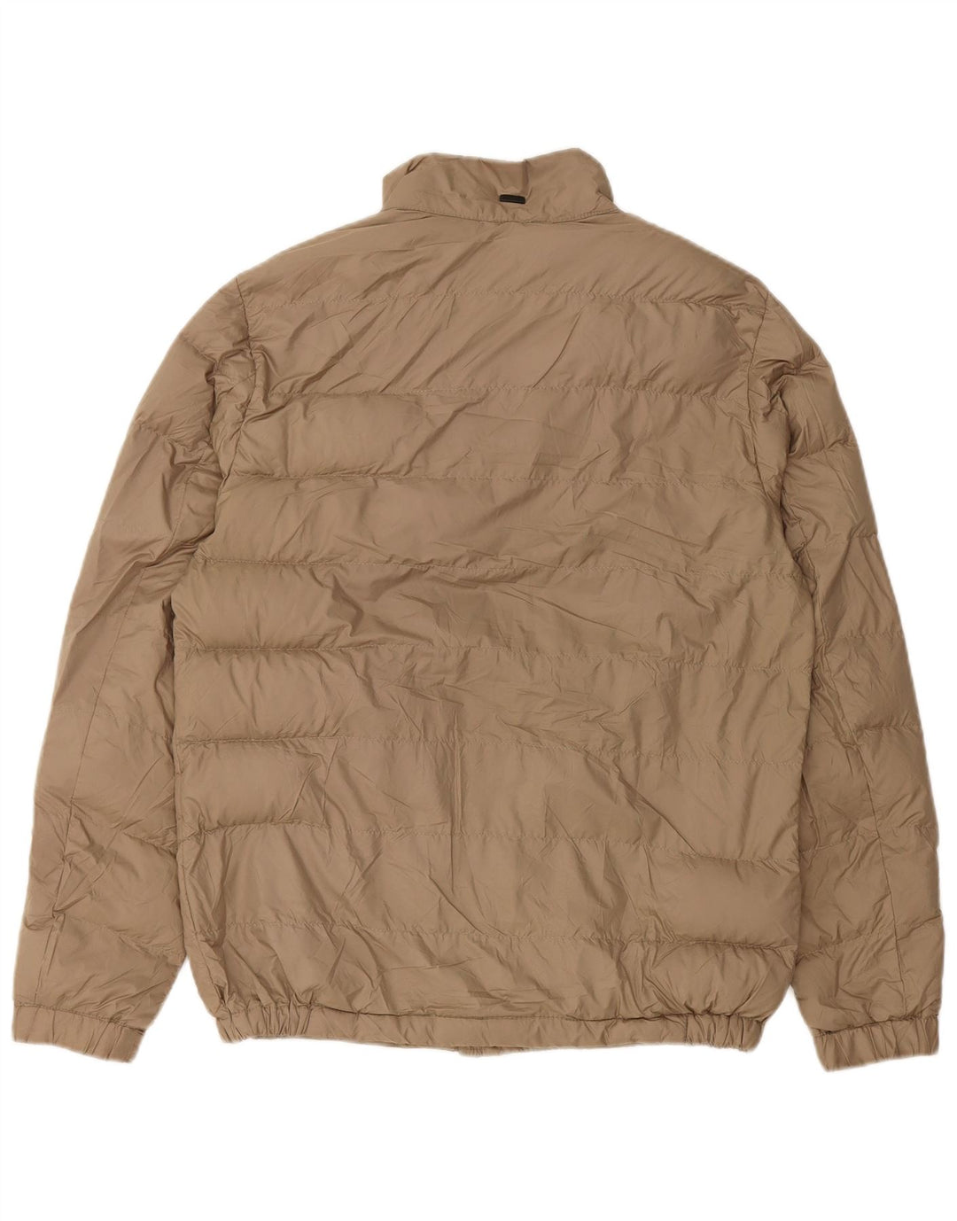 Massimo Dutti Chaqueta Acolchada Hombre UK 36 Small Beige Poliéster