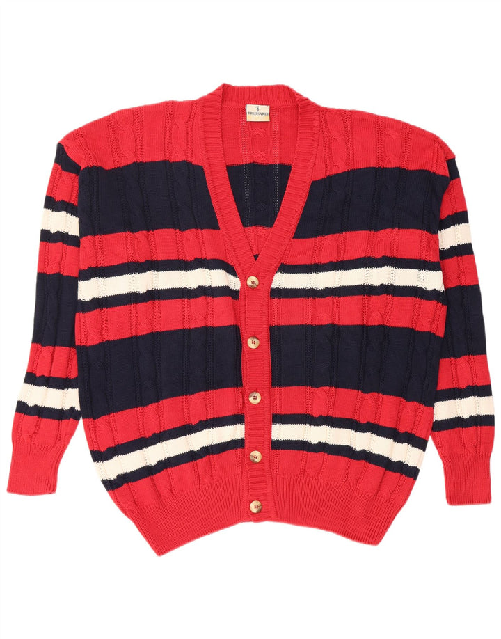 Cárdigan Trussardi Hombre IT 50 Medium Azul Marino Colorblock