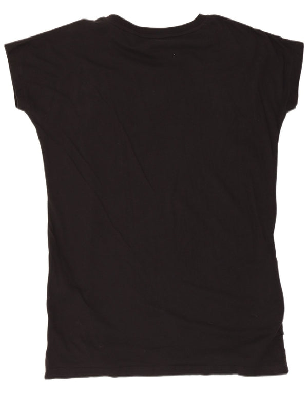 Reebok Camiseta gráfica extragrande para mujer UK 40/40 M Negro