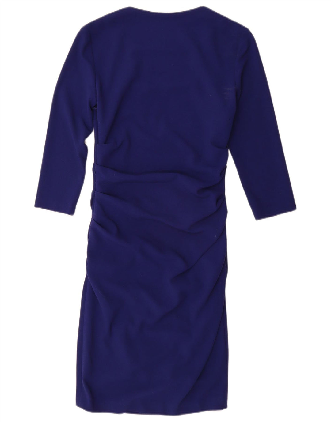 PHASE EIGHT Vestido ajustado de manga 3/4 para mujer UK 8 Pequeño Poliéster azul