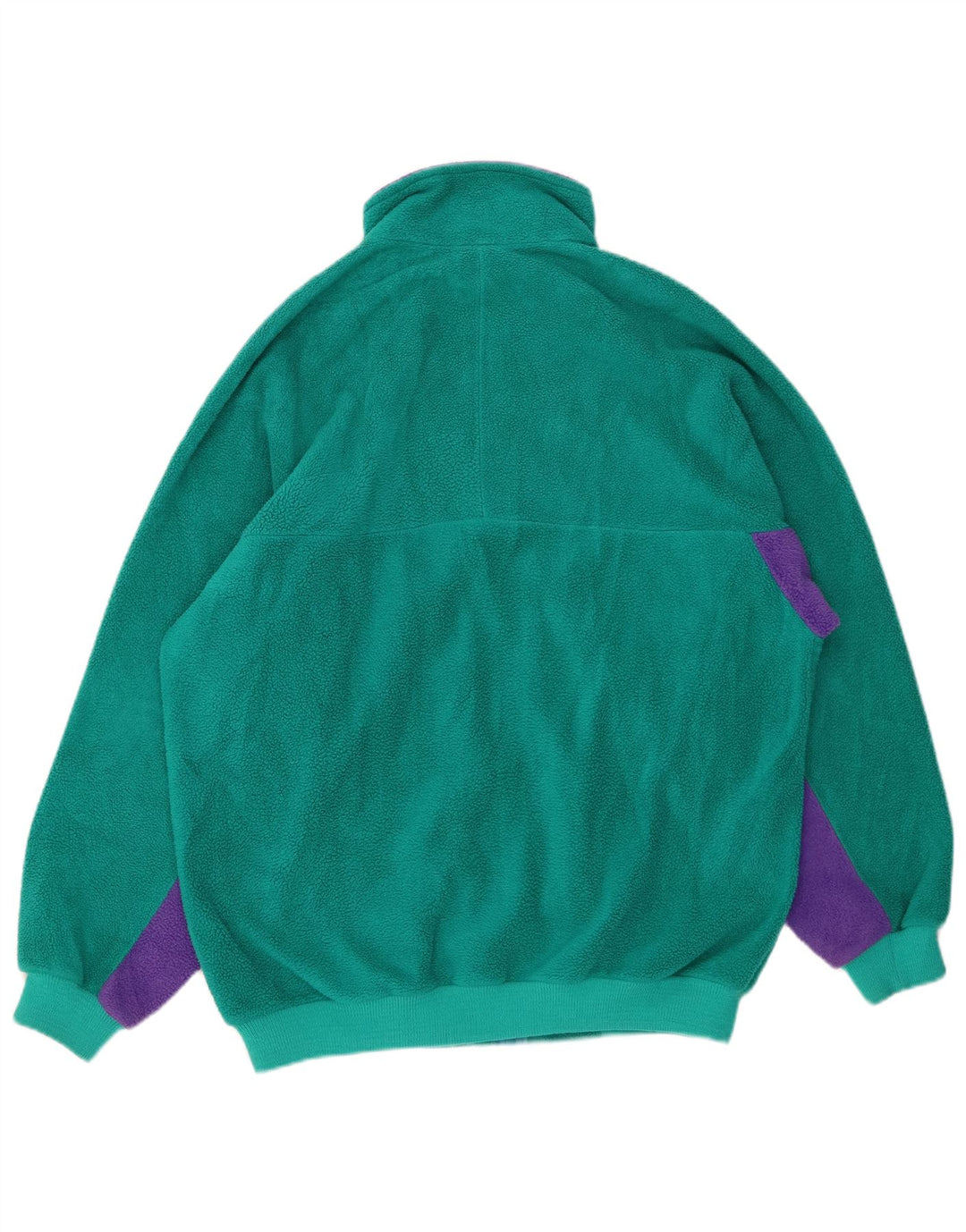 THINK PINK Chándal completo de forro polar para mujer IT 42 Verde medio Colorblock
