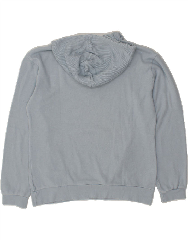 REEBOK Womens Hoodie Jumper UK 10 Small Blue Cotton Vintage Reebok and Second-Hand Reebok from Messina Hembry 