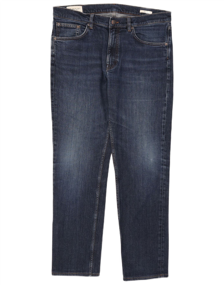 Vaqueros Gant Hombre Slim W36 L30 Algodón Azul