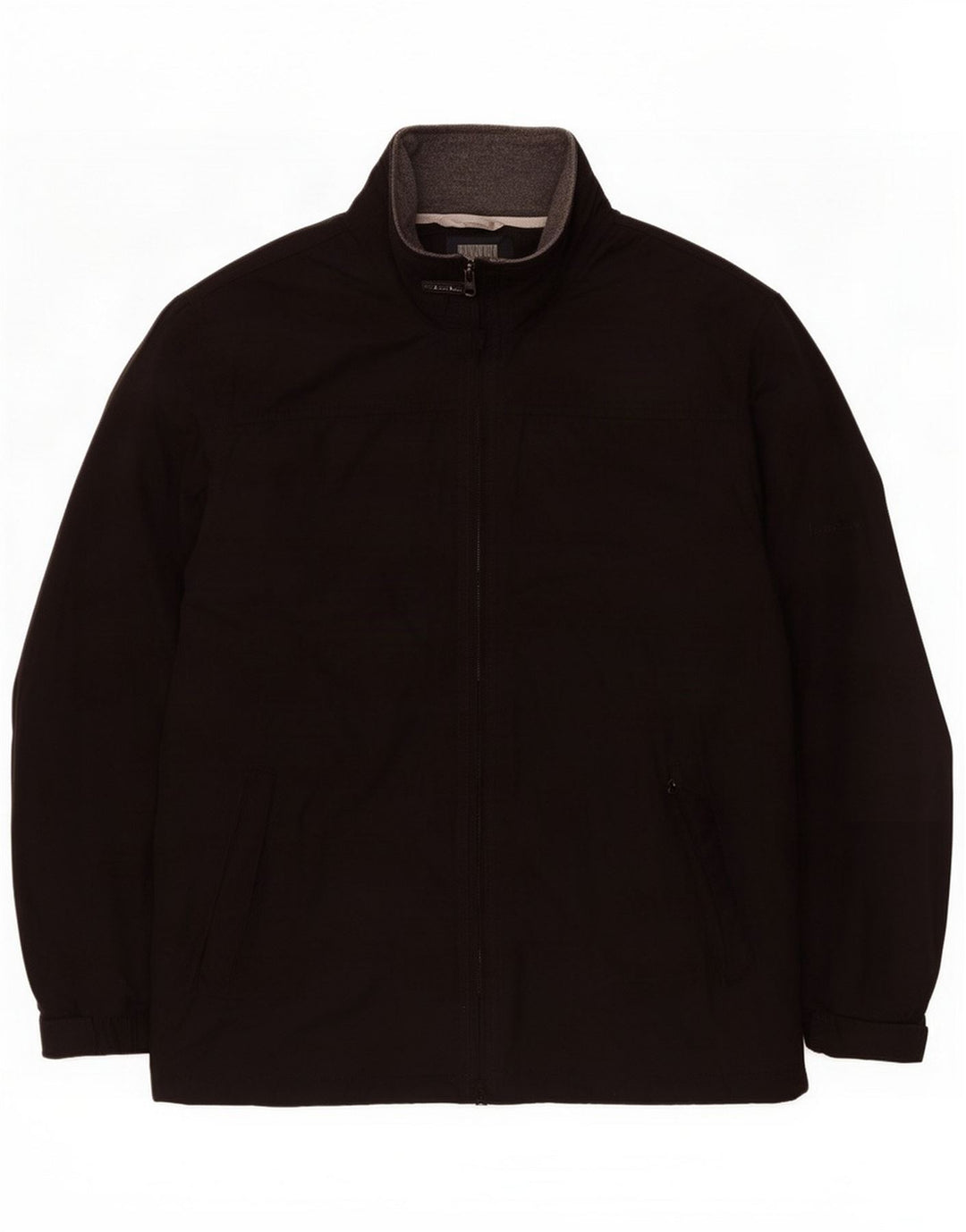 Chaqueta cortavientos para hombre James Pringle UK 38 Mediano Poliéster negro