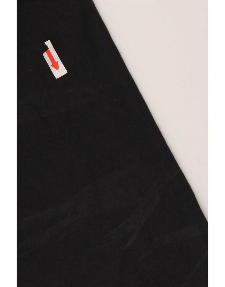 Adidas - Camiseta gráfica para hombre, talla mediana, algodón negro