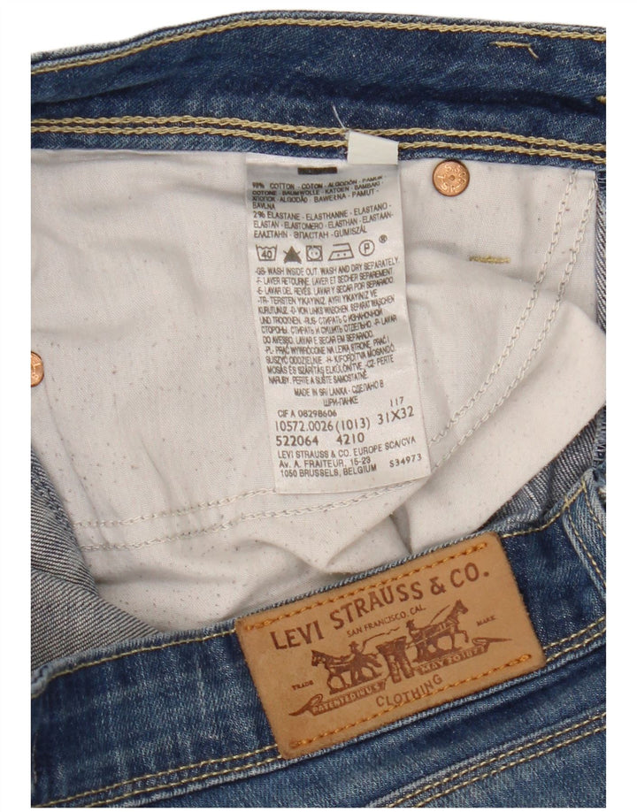 LEVI'S Vaqueros Bootcut 572 para Mujer W31 L32 Algodón Azul