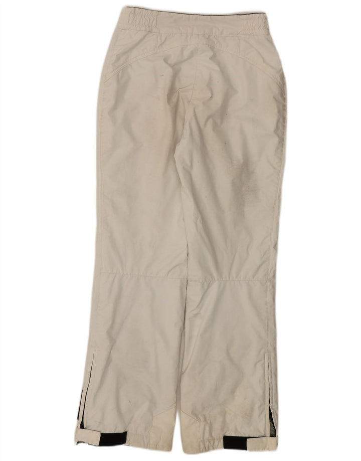 Pantalón De Esquí Colmar Mujer IT 44 Medium W28 L30 Poliéster Blanco