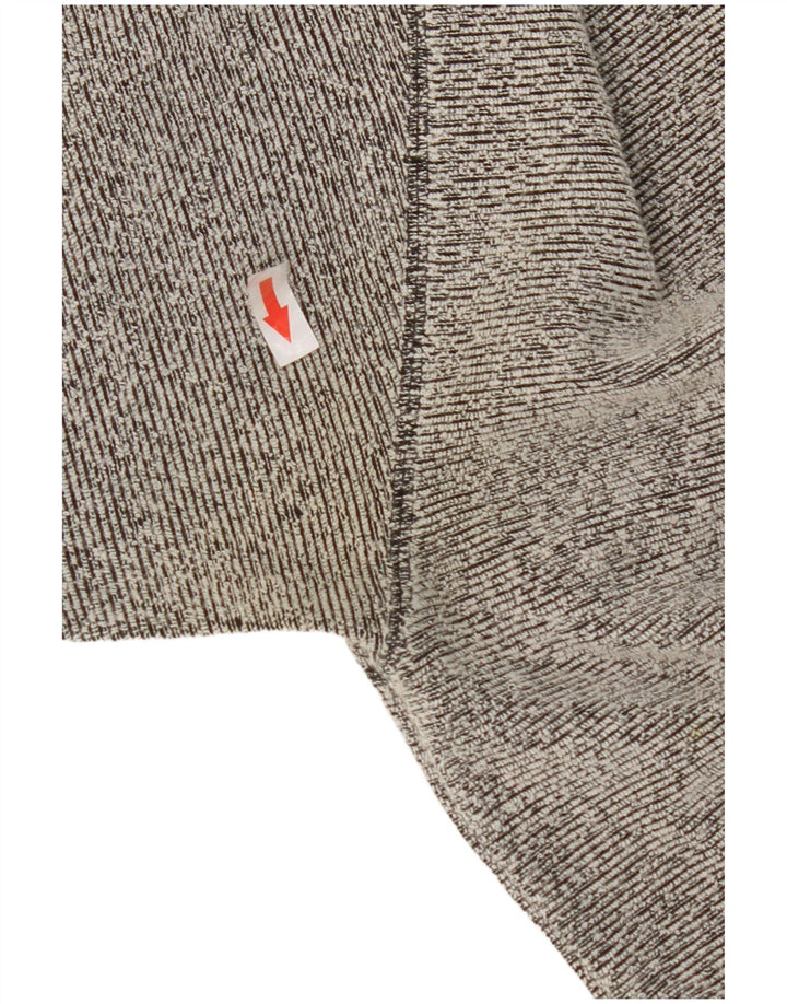 Polo Diadora Hombre Poliéster Rayas Gris Medio