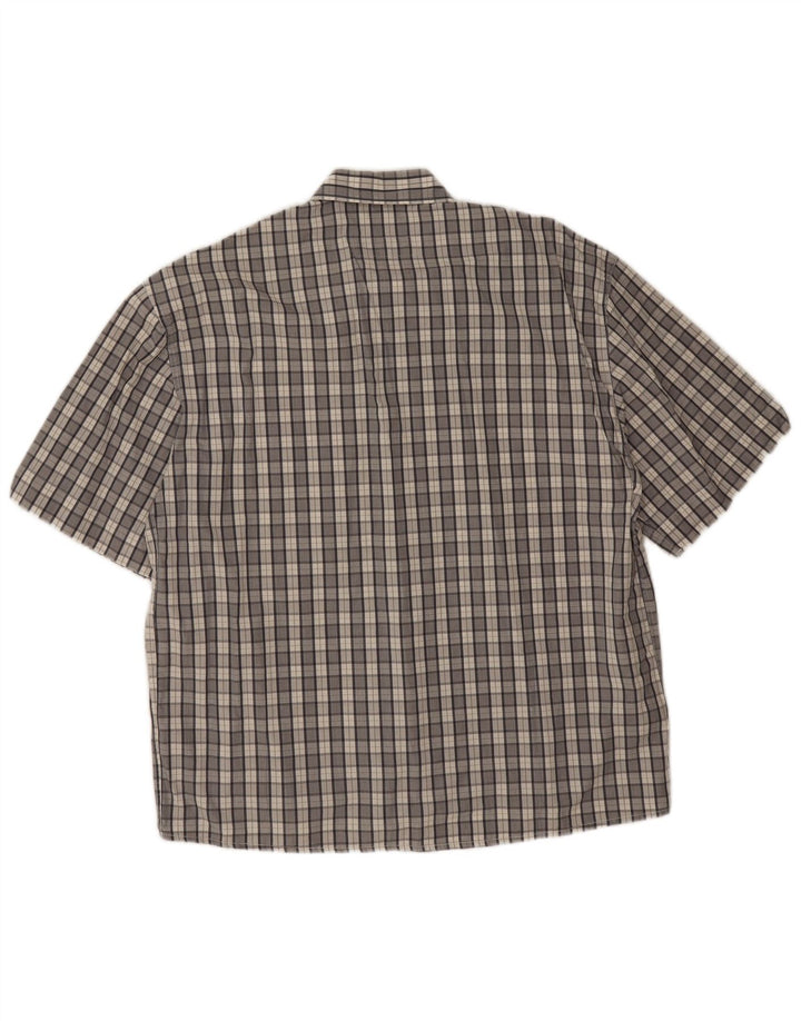 Armata Di Mare Camisa Manga Corta Hombre IT 50 Medium Grey Check