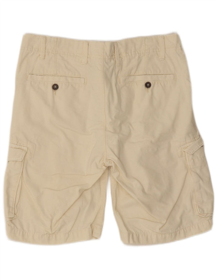 OVS Hombre Regular Cargo Shorts W32 Algodón Beige Medio