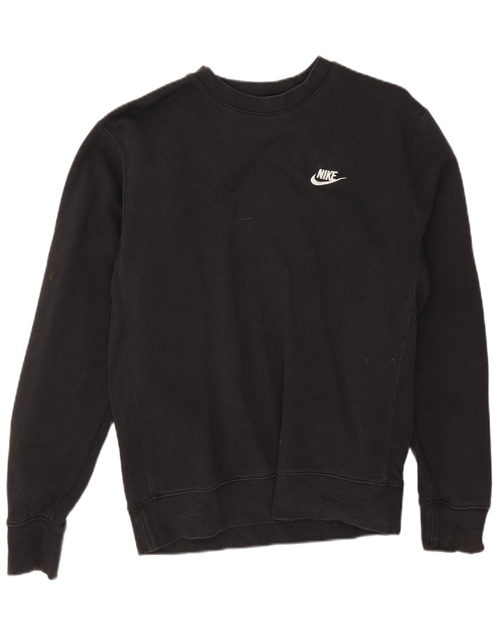 Nike - Sudadera holgada para hombre (talla pequeña), color negro