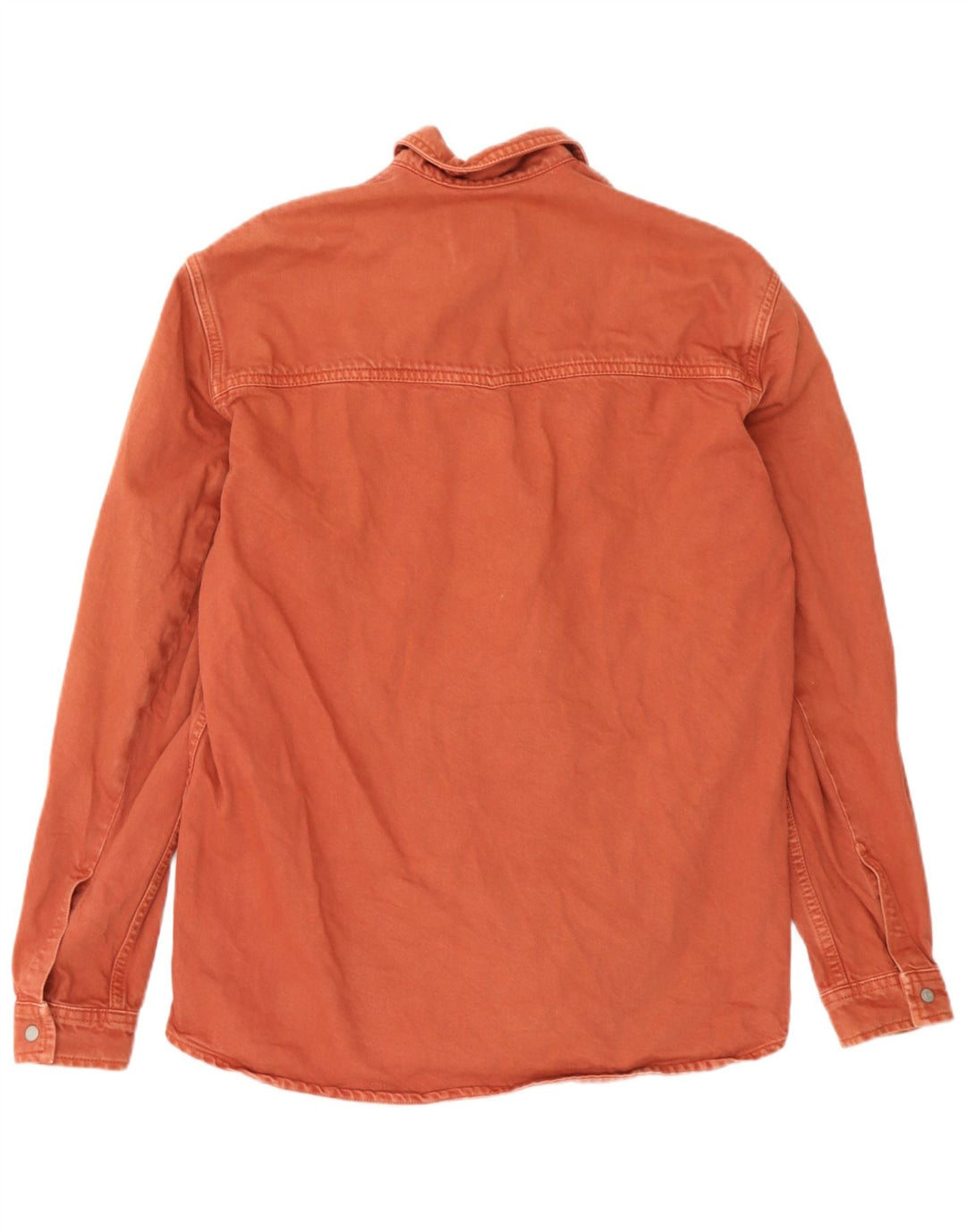 Jack & Jones Hombre Camisa Vaquera Small Marrón Algodón