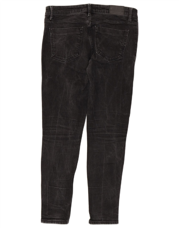 Zara Jeans Slim para Mujer EU 38 Small W28 L27 Gris