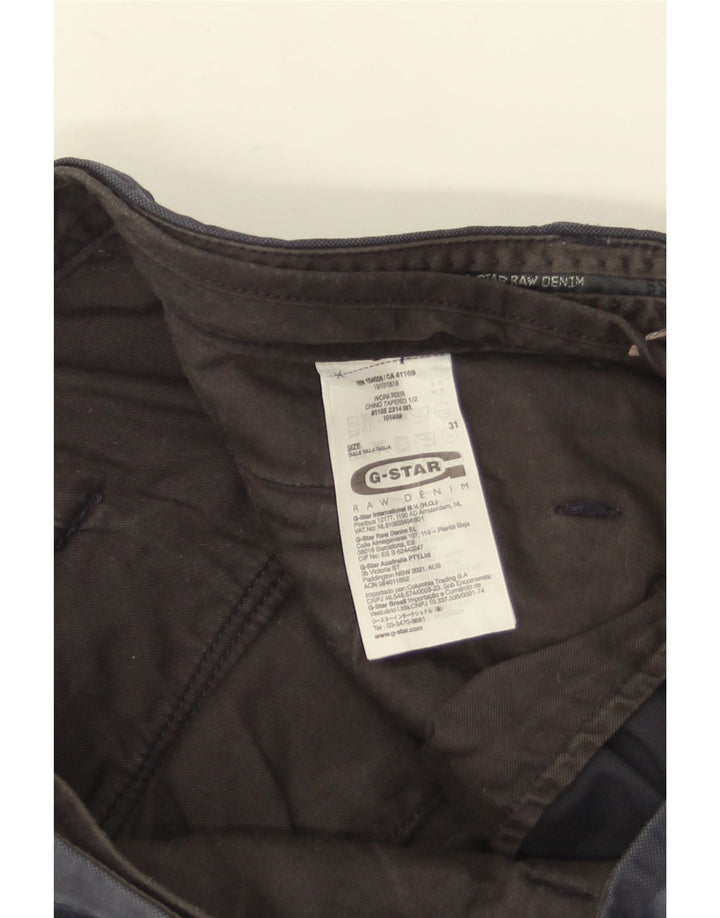 Pantalones cortos tipo cargo G-Star para hombre W31 Algodón azul marino mediano