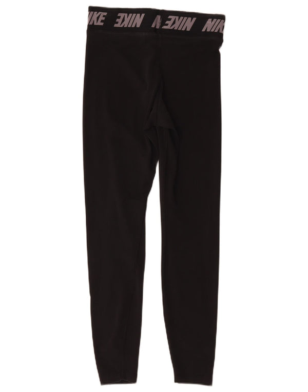Nike Leggings gráficos para mujer UK 8 Small Negro