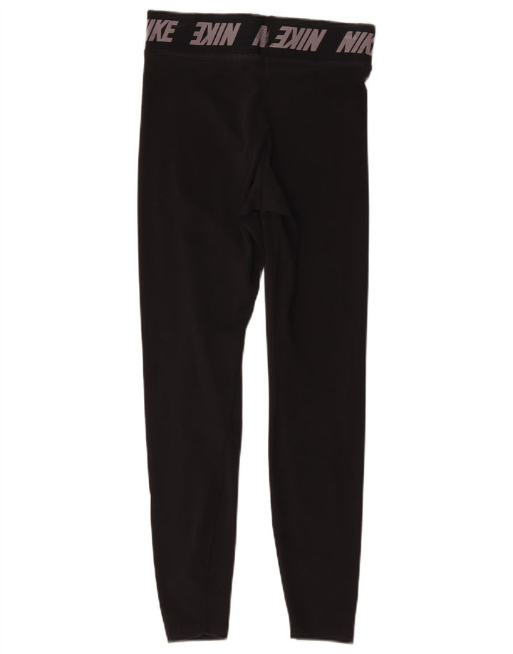 Nike Leggings gráficos para mujer UK 8 Small Negro