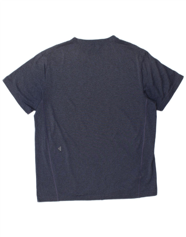 Eddie Bauer Camiseta para hombre Top Medium Azul marino Poliéster