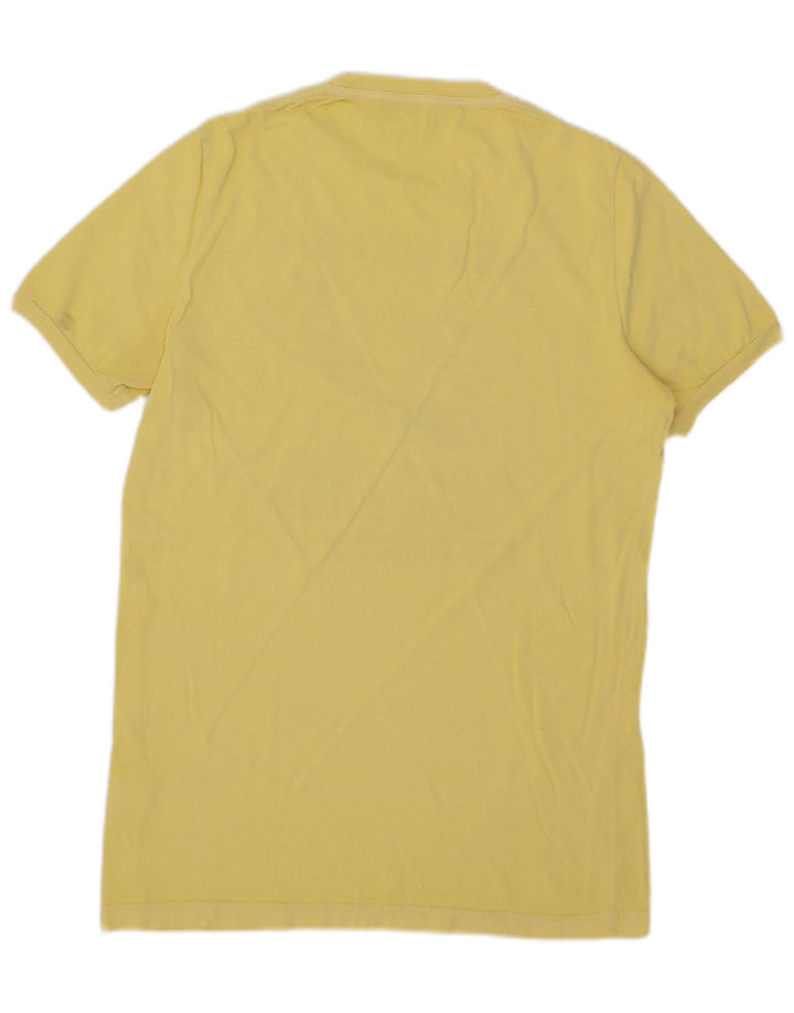 Dsquared2 Hombre Camiseta Gráfica Top Algodón Amarillo Medio