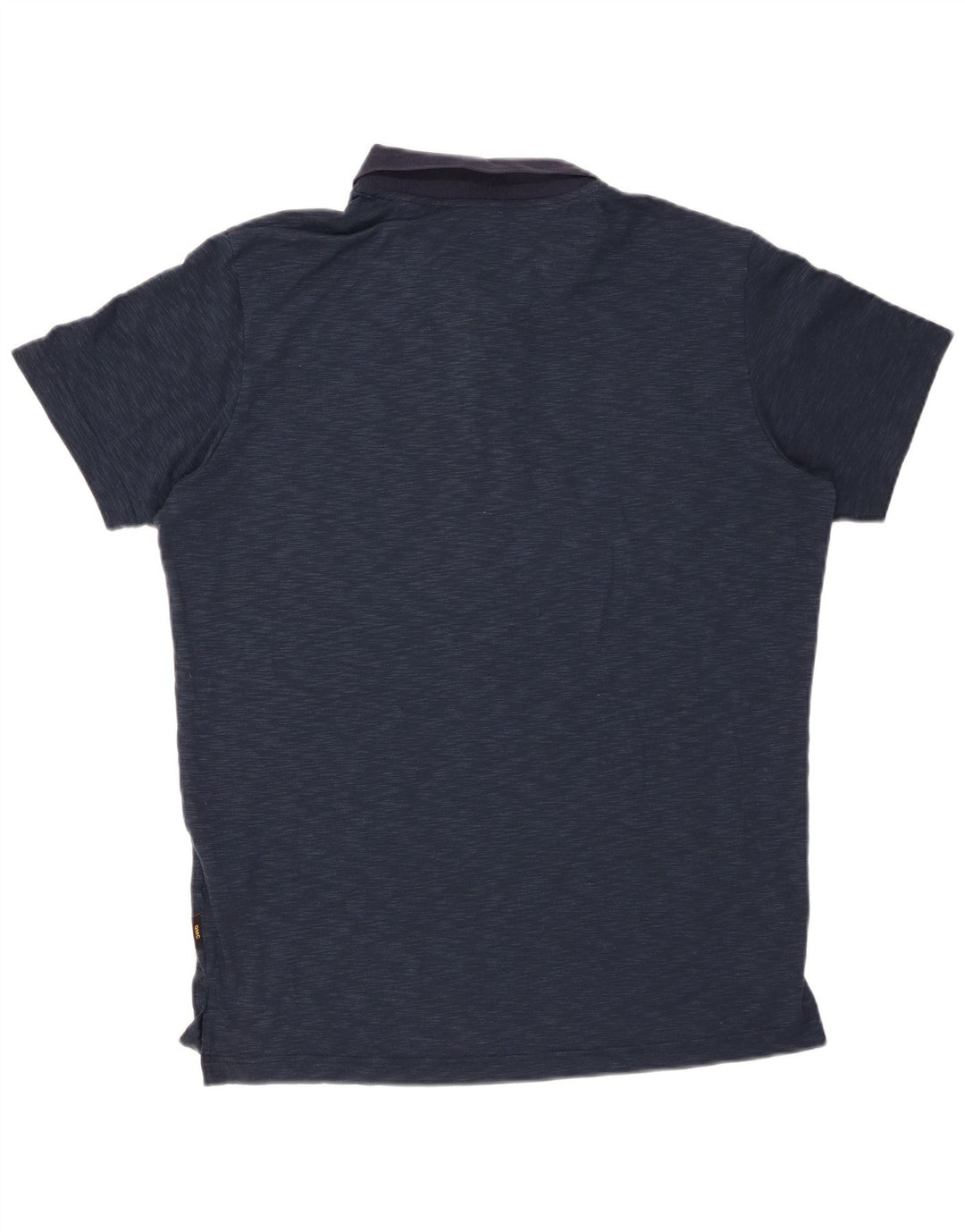 JACK WOLFSKIN Polo para hombre UK 38 Small Poliéster moteado azul marino