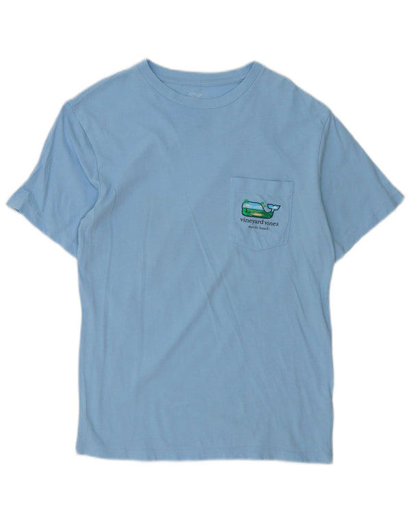 Vineyard Vines Camiseta gráfica para hombre Top XS Algodón azul