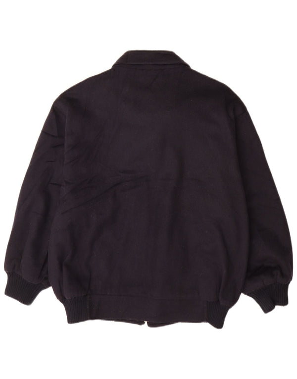Steinbock Chaqueta Bomber para Hombre IT 54 2XL Lana Azul Marino
