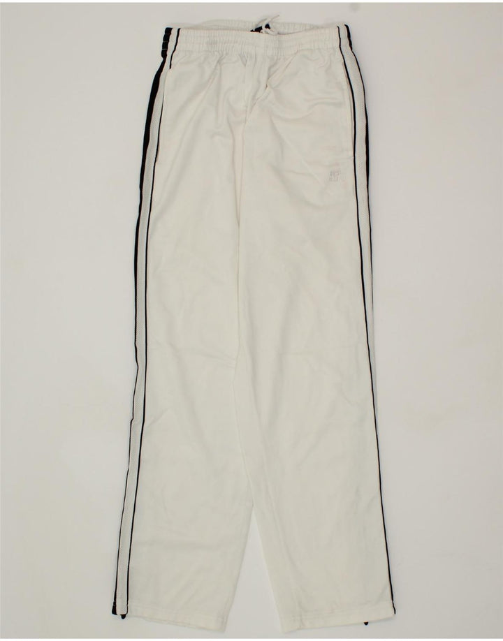 STARTER Mens Tracksuit Trousers Small  White Colourblock Polyester Vintage Starter and Second-Hand Starter from Messina Hembry 