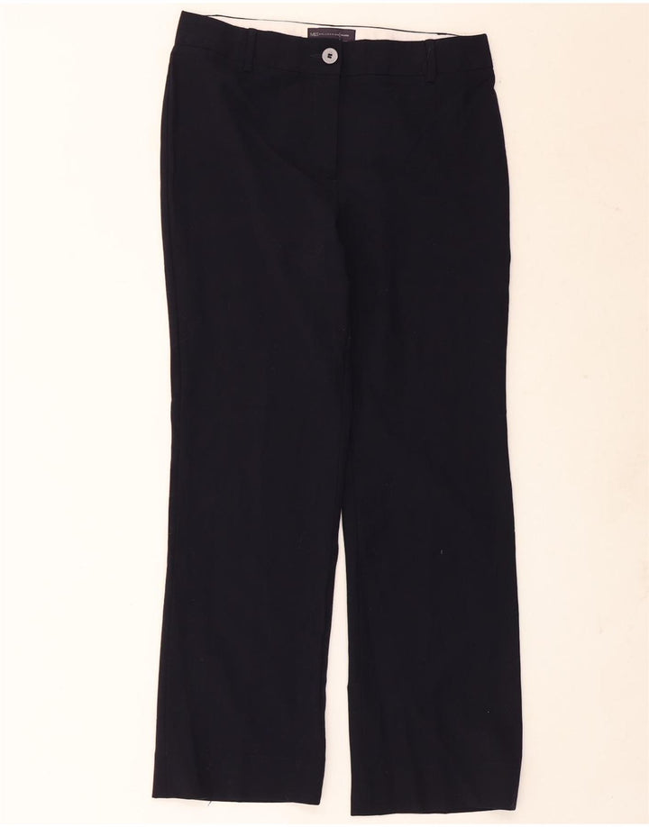 Marks & Spencer Pantalones casuales para mujer UK 12 Medium W32 L29 Azul marino