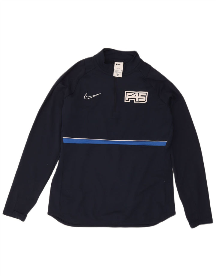 Nike Dri Fit Graphic - Chándal para mujer, talla 40, talla M, color azul marino