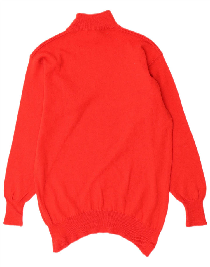 AVON CELLI Jersey de cuello alto para mujer EU 40 Lana roja mediana