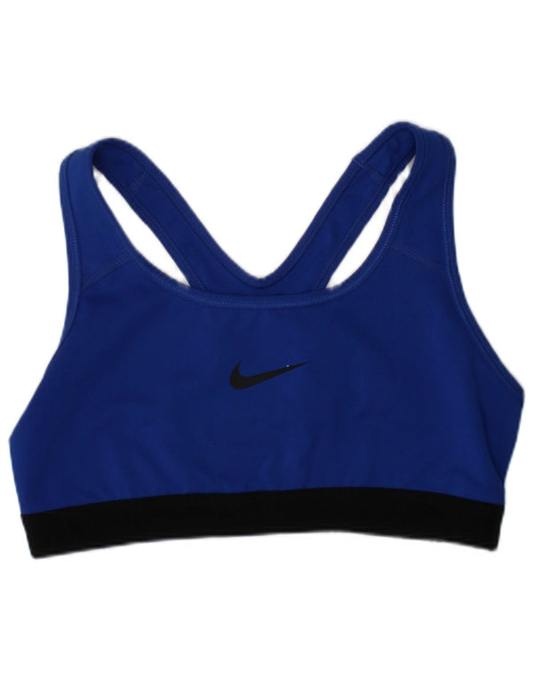 Nike Mujer Sport Bra Top Small Azul Poliéster Deportes