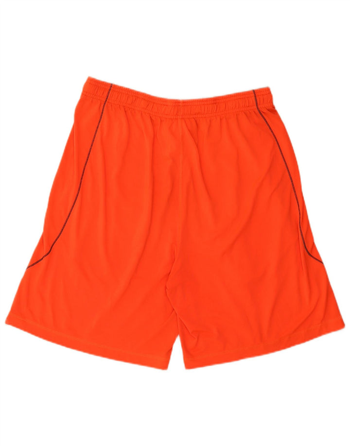 Under Armour Pantalones cortos deportivos para hombre poliéster naranja grande