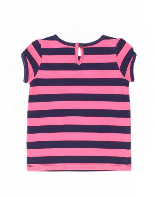 Tommy Hilfiger Bebé Niñas 12-18 Meses Algodón A Rayas Rosa