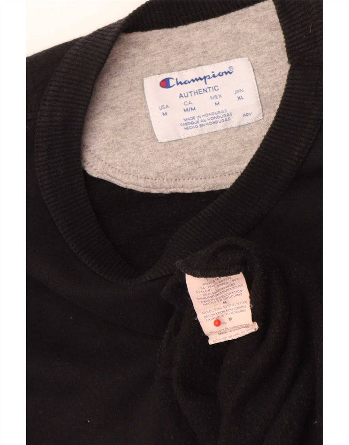 Champion Sudadera Jumper Medium Negro Algodón Hombre