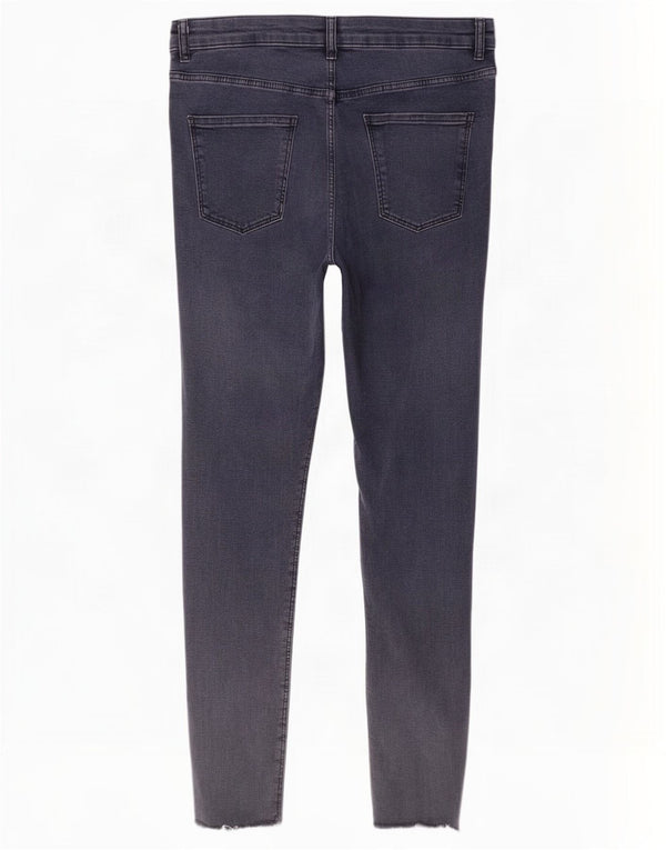 Zara Jeans Slim para Mujer EU 42 Large W32 L28 Azul Marino