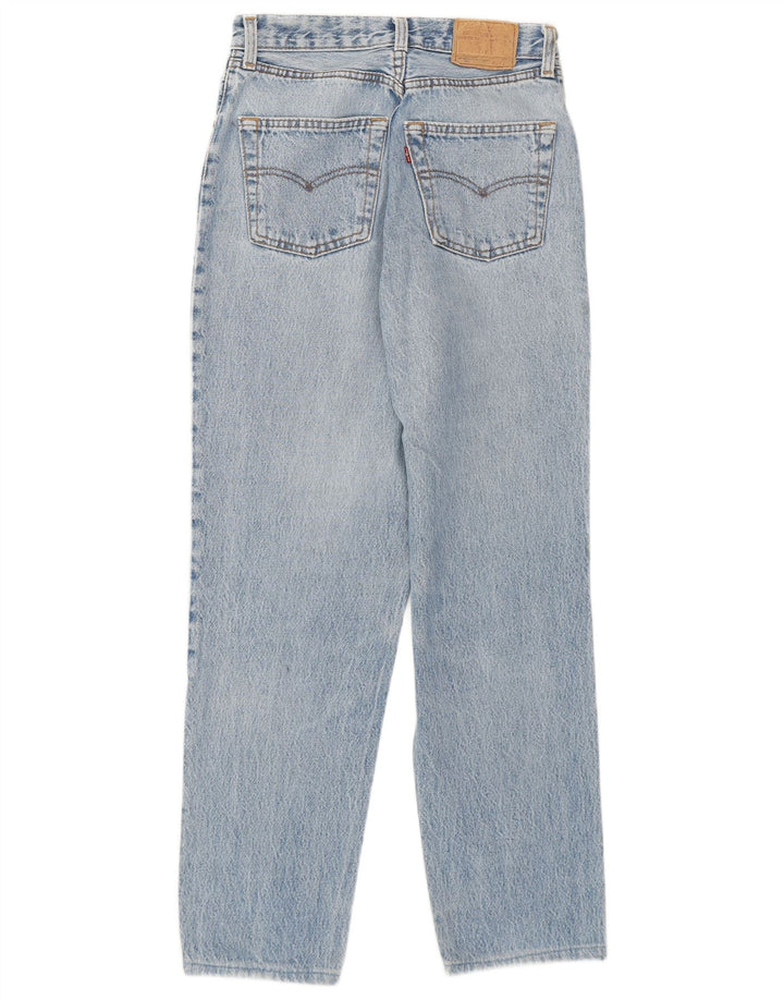 Vaqueros Levi's Mujer 501 Rectos W28 L27 Algodón Azul