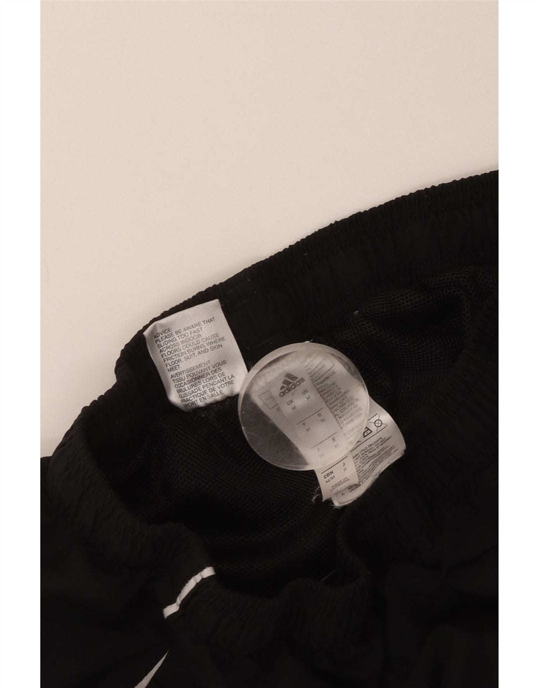 Pantalón De Chándal Adidas Hombre Mediano Negro Poliéster