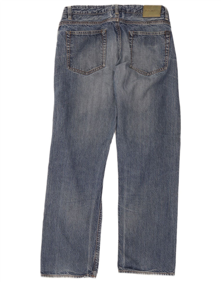 Hackett Vaqueros Rectos Para Hombre W36 L30 Azul