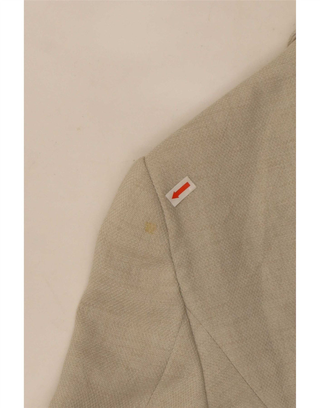 Emporio Armani Chaqueta tipo blazer de 2 botones para mujer IT 40 Poliéster gris pequeño