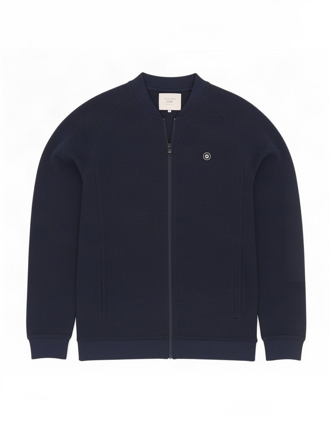 Jack & Jones Mens Core Chándal Top Chaqueta Mediana Azul Marino Poliéster
