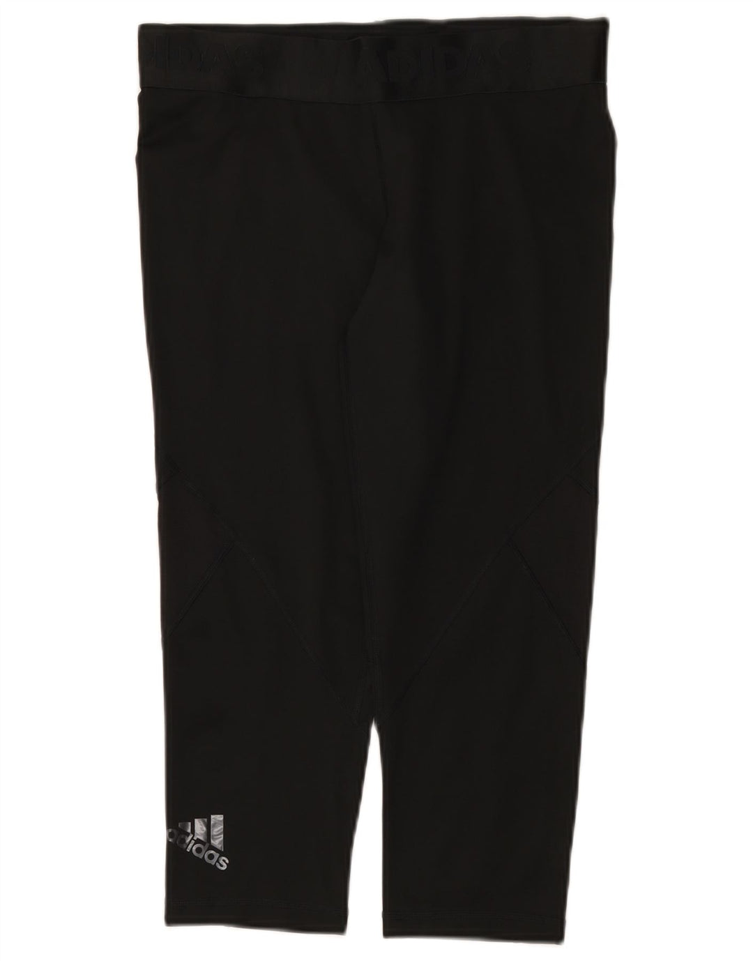 Adidas Climacool Graphic Capri Leggings para mujer Reino Unido 12/14 Mediano Negro