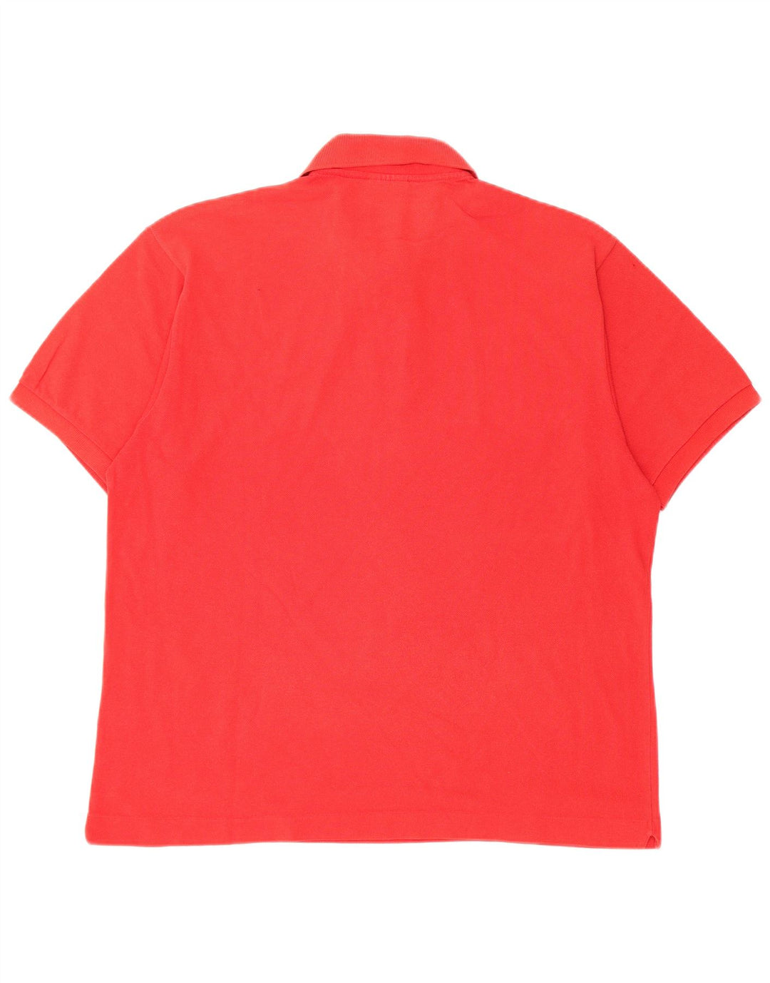 Polo Lacoste para hombre talla 5 grande algodón rojo
