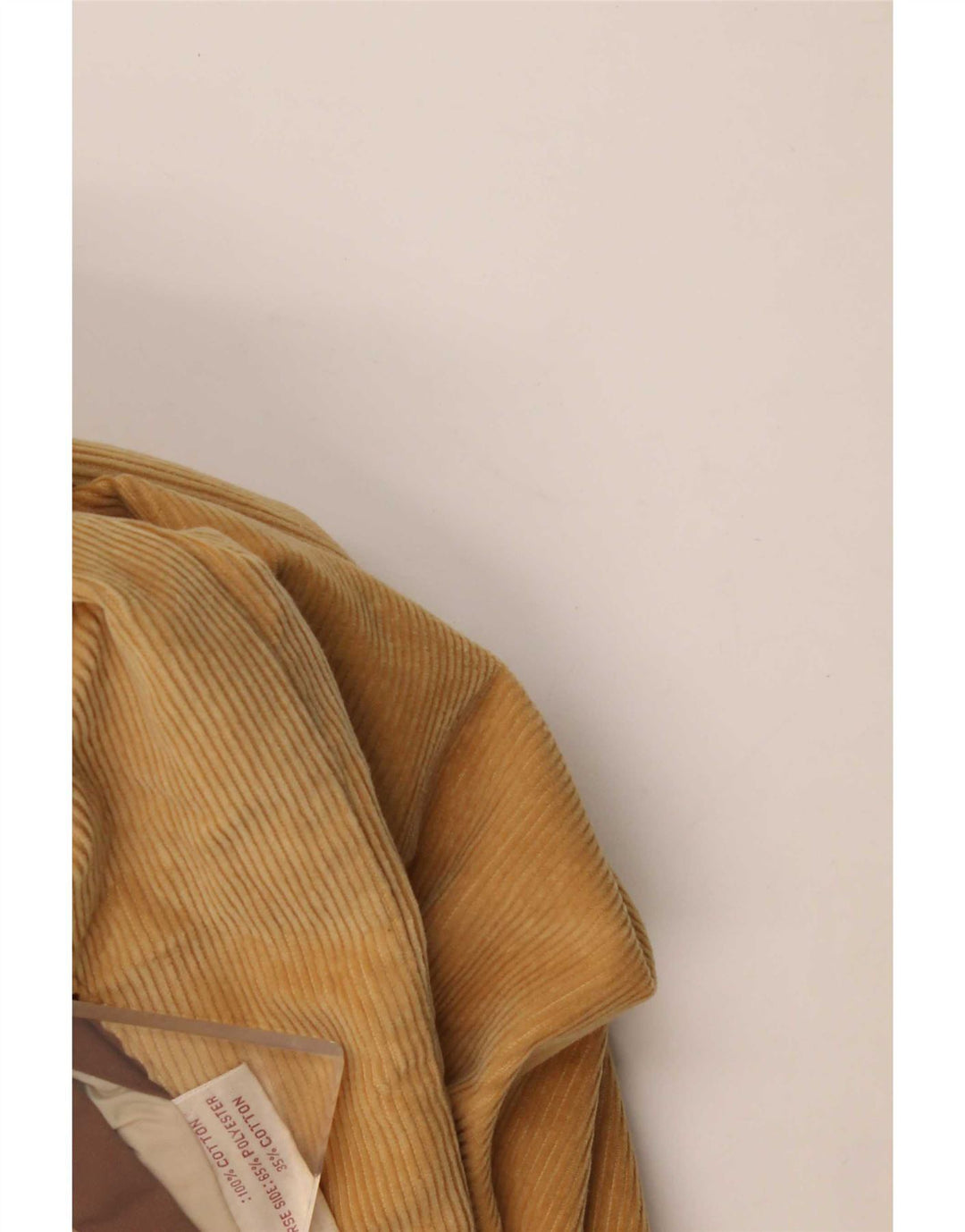 Vintage hombres con capucha chaqueta bomber reversible Reino Unido 38 color marrón medio