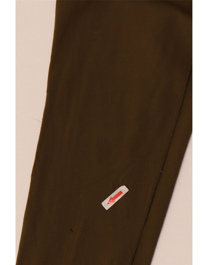 REEBOK Leggings gráficos para mujer UK 10 Small Khaki Nylon