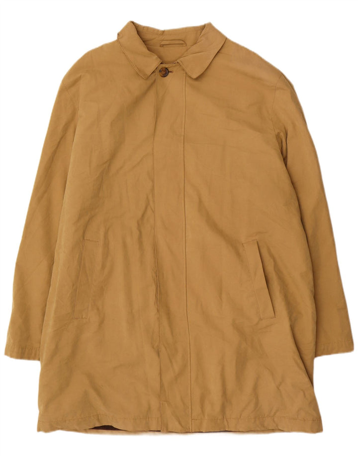 Marks & Spencer Abrigo para hombre UK 42 XL Algodón marrón