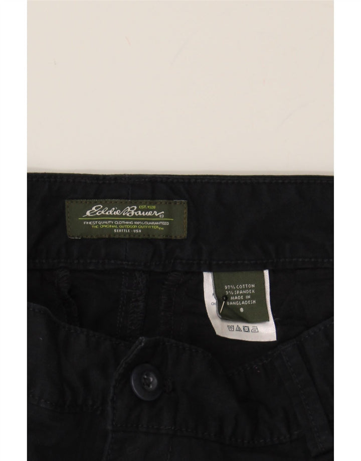 EDDIE BAUER Womens Chino Shorts US 8 Medium W30 Navy Blue Cotton Vintage Eddie Bauer and Second-Hand Eddie Bauer from Messina Hembry 