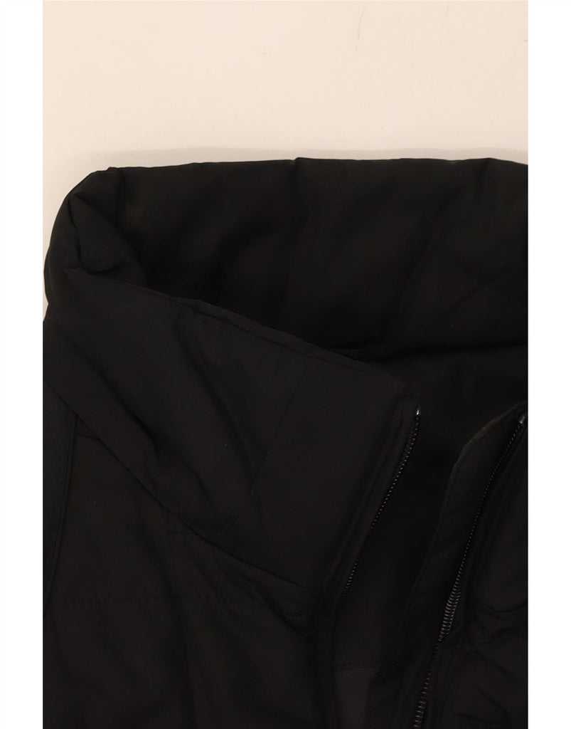 NIKE Womens Padded Jacket UK 12 Medium Black Polyester Vintage Nike and Second-Hand Nike from Messina Hembry 