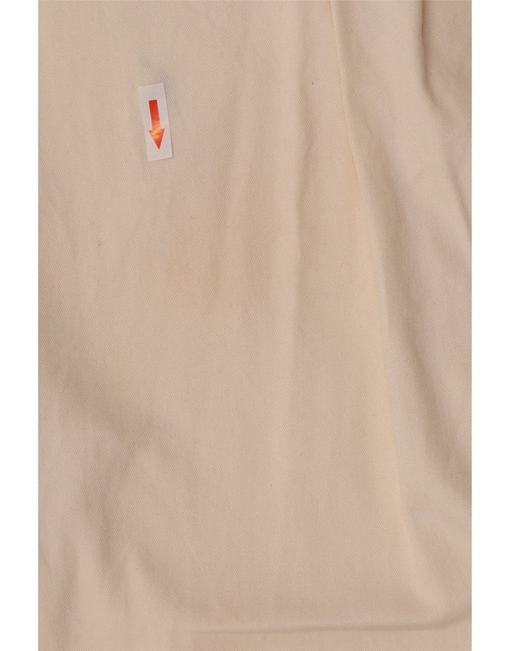 Ralph Lauren Camisa Blaire para hombre grande de algodón blanco roto