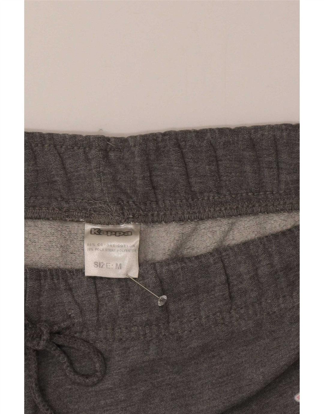 Kappa Pantalones de chándal para mujer UK 44 Algodón moteado gris medio