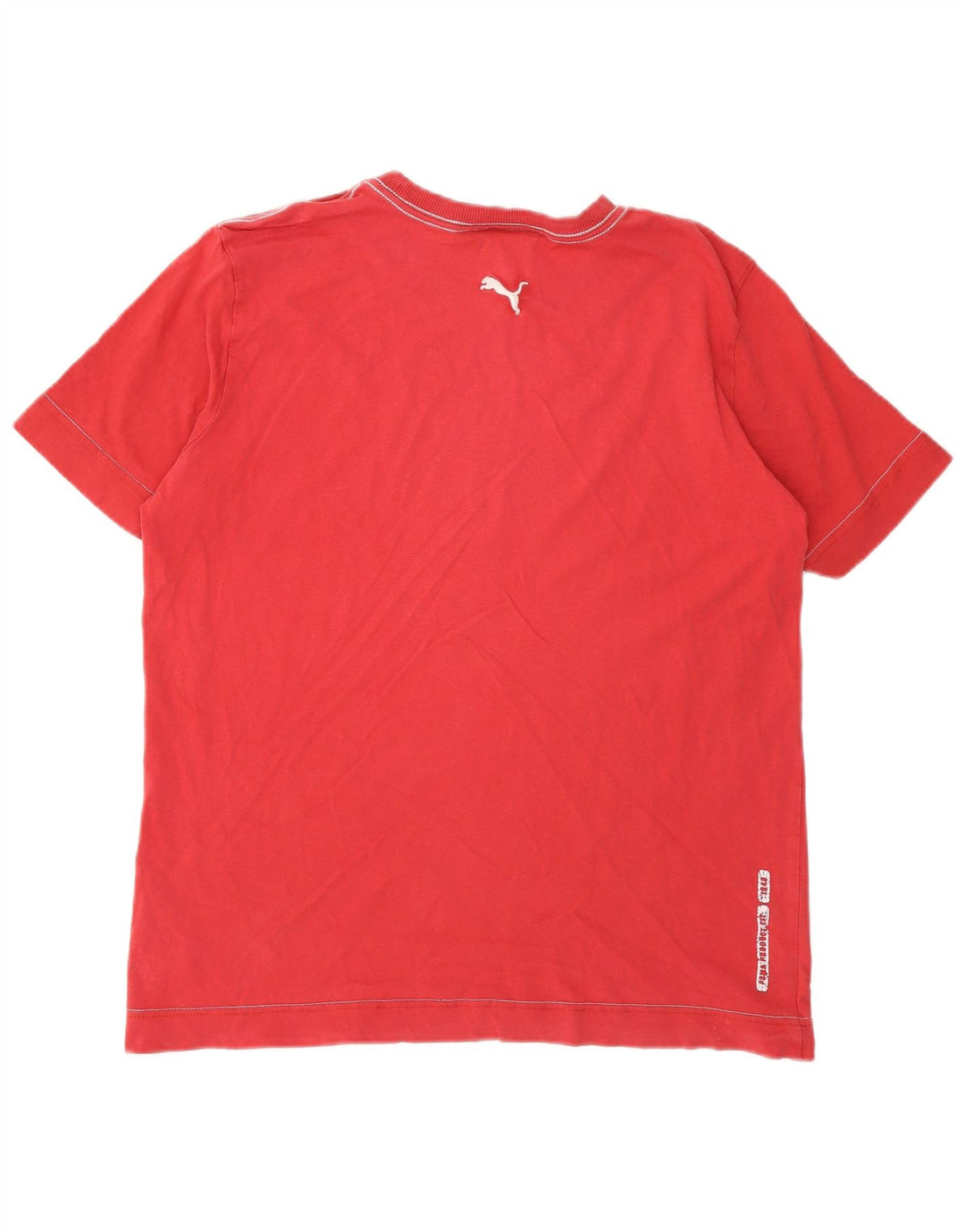 Puma Camiseta Gráfica para Hombre Top Medium Rojo