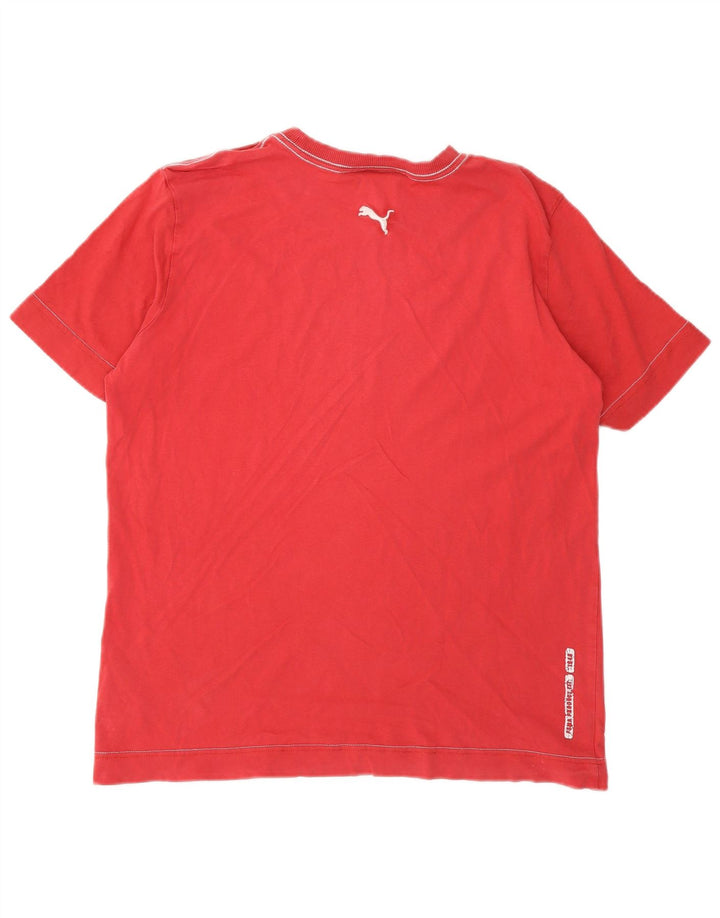 Puma Camiseta Gráfica para Hombre Top Medium Rojo